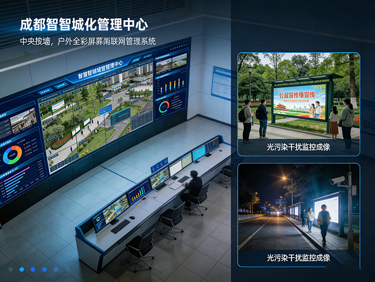 成都戶外全彩屏的隱憂:光污染治理與隱私保護的平衡挑戰